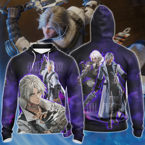 Final Fantasy XIV Thancred Video Game 3D All Over Print T-shirt Tank Top Zip Hoodie Pullover Hoodie Hawaiian Shirt Beach Shorts Jogger Zip Hoodie S 