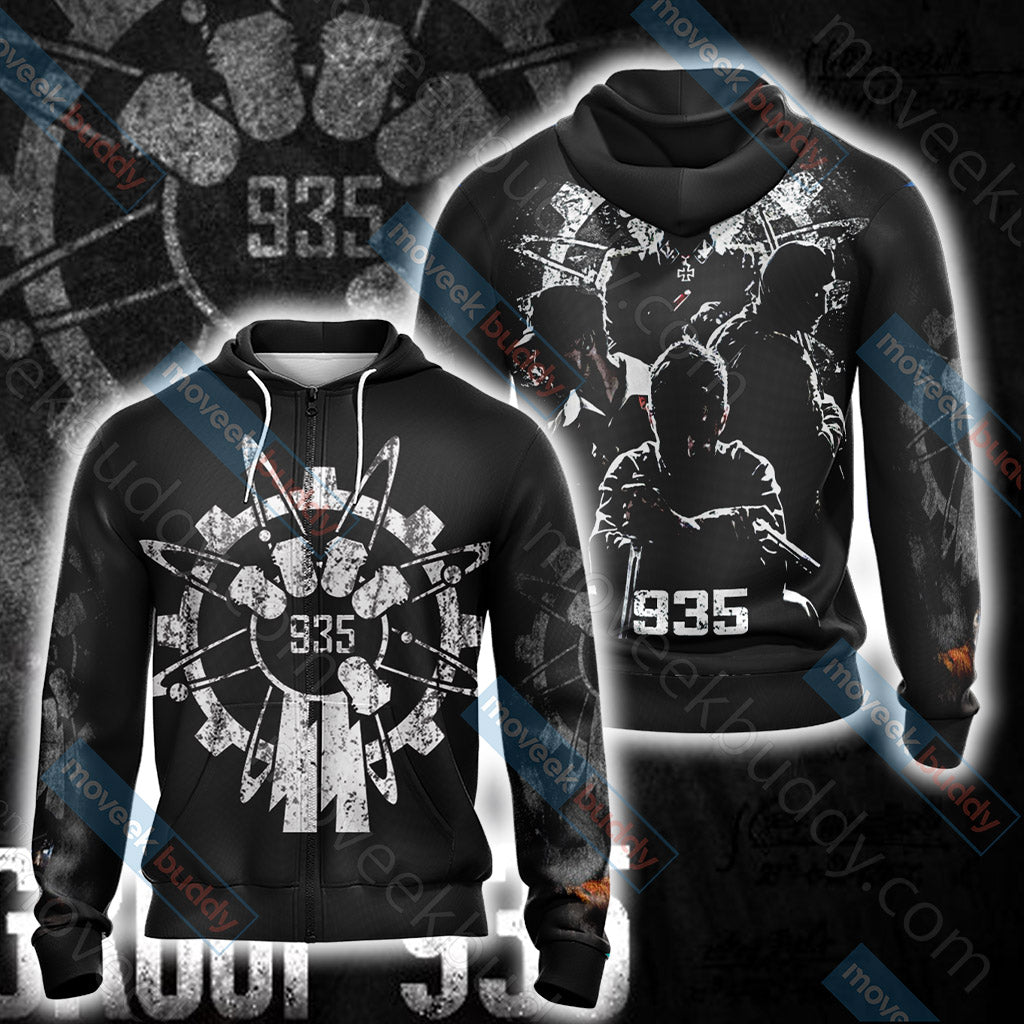 Call of Duty - Group 935 Unisex 3D T-shirt Zip Hoodie