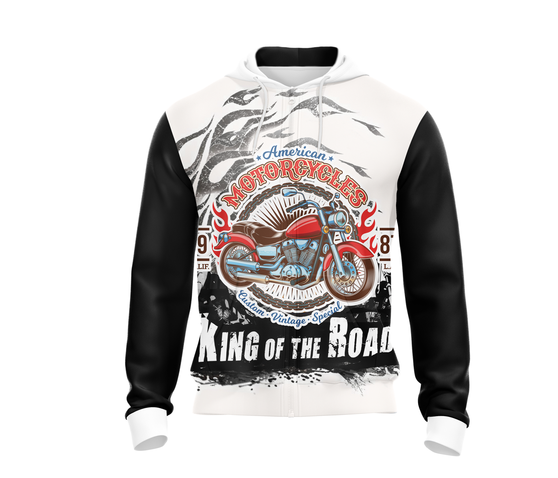 American Motorcycles King Of The Road Unisex 3D T-shirt