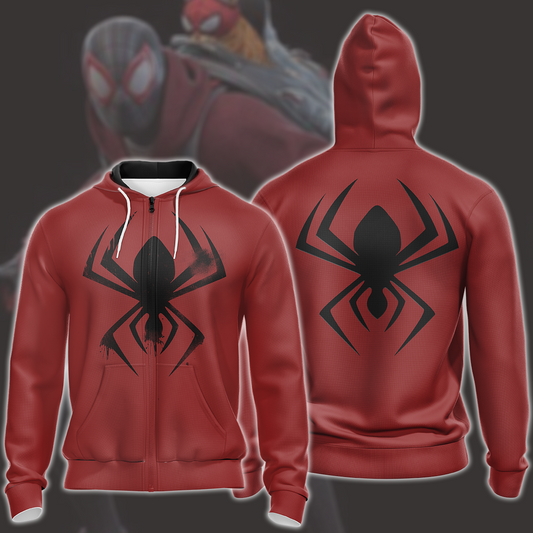 Spider-Man 2 Miles Morales Bodega Cat Suit Cosplay Video Game All Over Printed T-shirt Tank Top Zip Hoodie Pullover Hoodie Hawaiian Shirt Beach Shorts Joggers Zip Hoodie