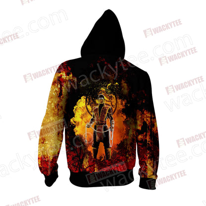 Mortal Kombat Scorpion New Version Unisex 3D T-shirt