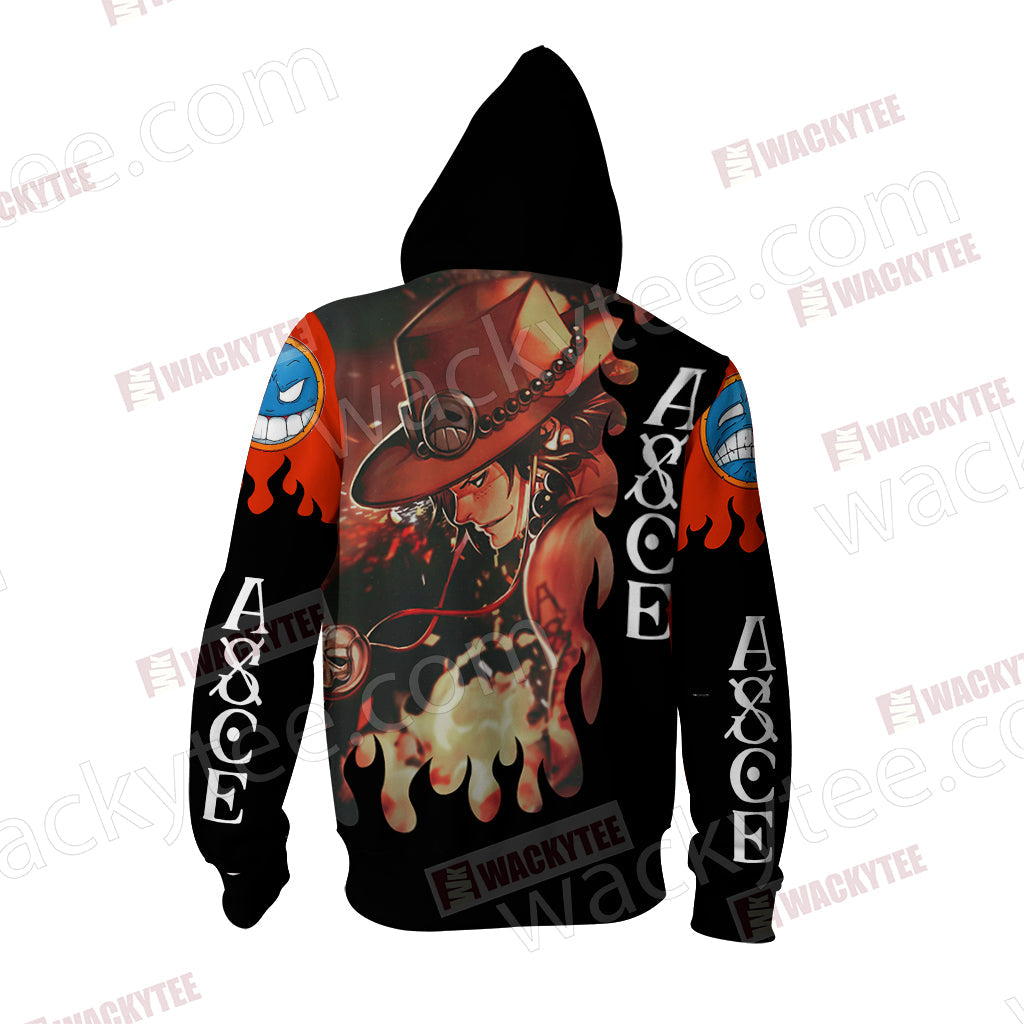 One Piece - Ace New Look Unisex 3D T-shirt