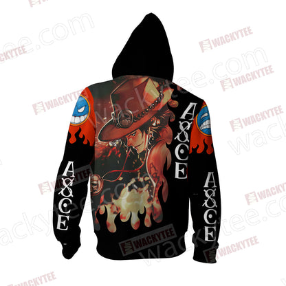 One Piece - Ace New Look Unisex 3D T-shirt