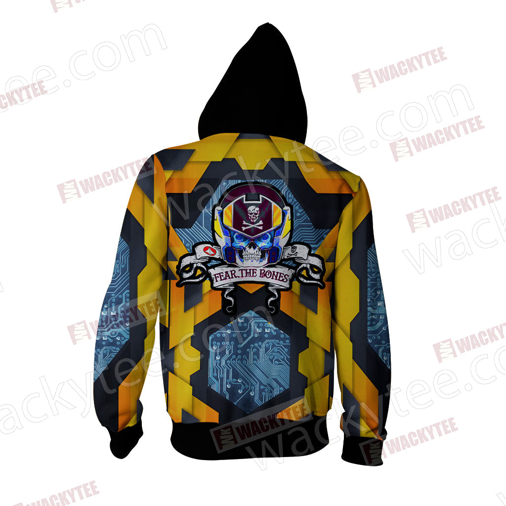 The Super Dimension Fortress Macross - Fear The Bones Unisex 3D T-shirt