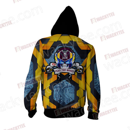 The Super Dimension Fortress Macross - Fear The Bones Unisex 3D T-shirt