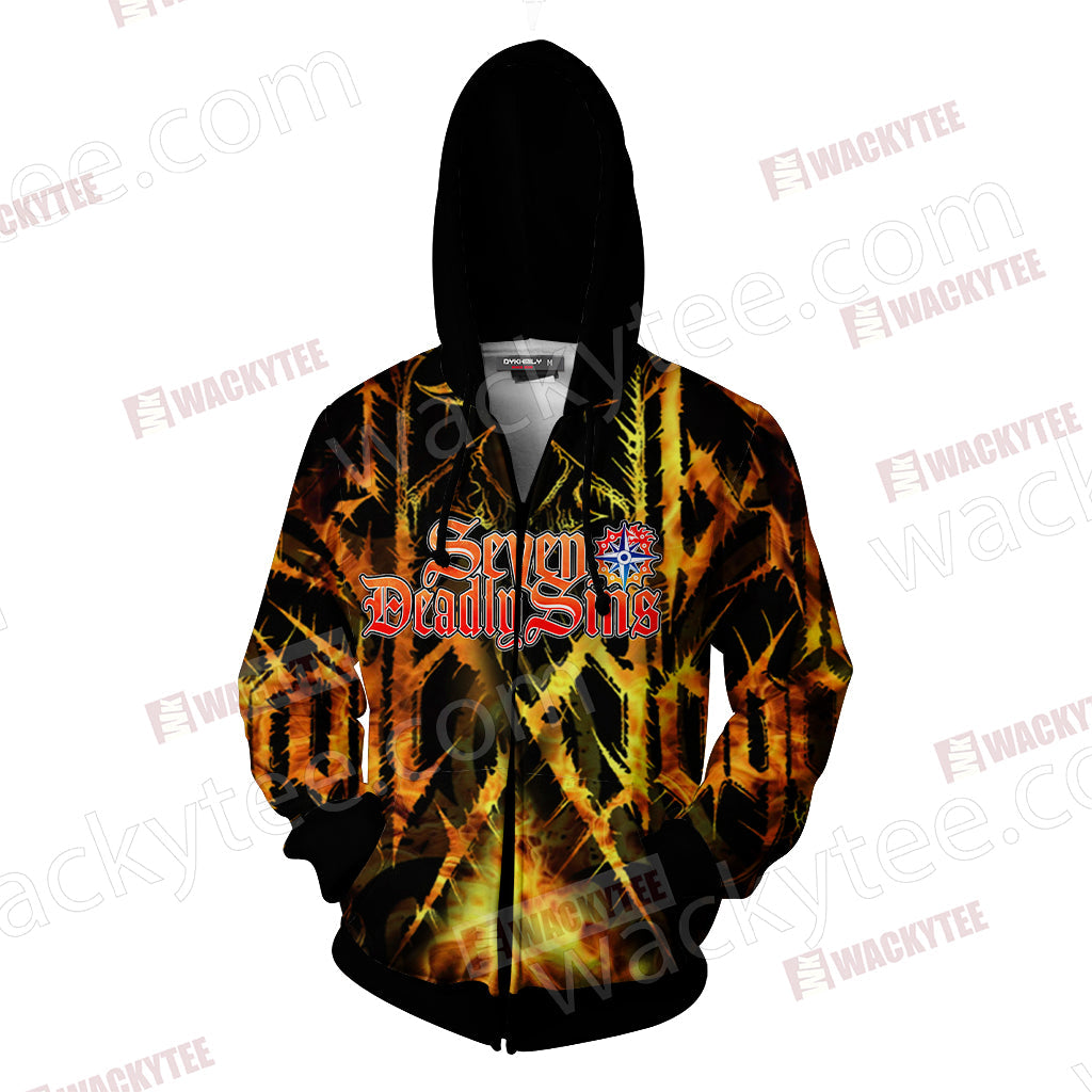 The Seven Deadly Sins New Version Unisex 3D T-shirt
