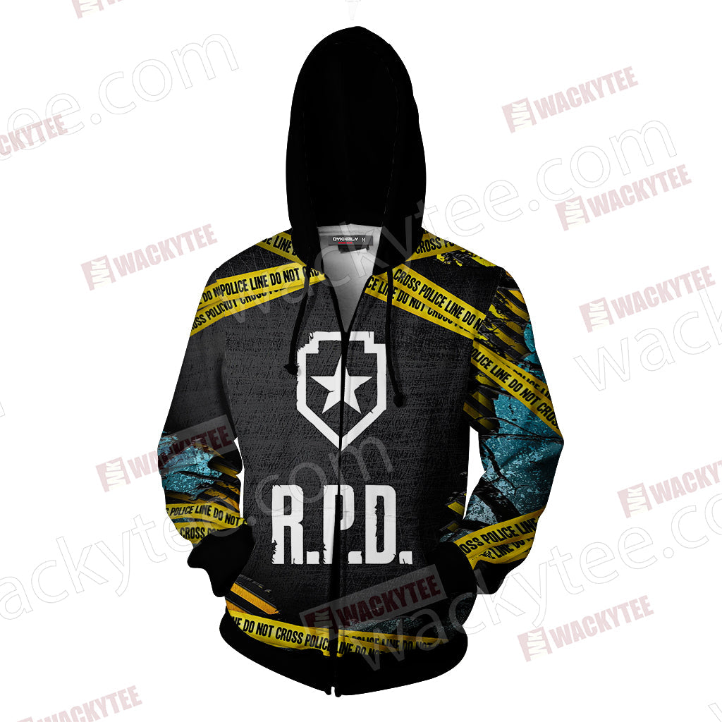 Resident Evil - R.P.D Unisex 3D T-shirt