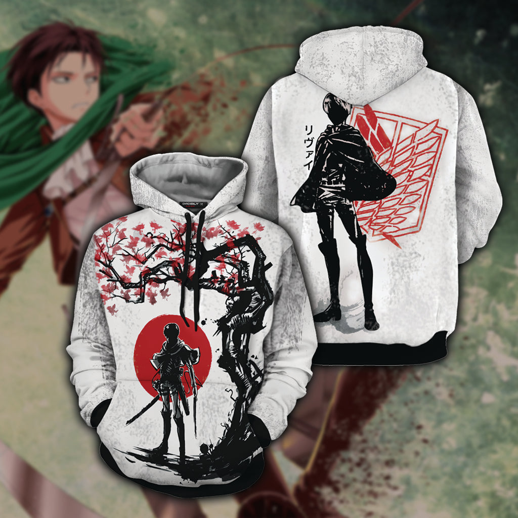 Attack On Titan: Levi New Version Unisex 3D T-shirt Hoodie