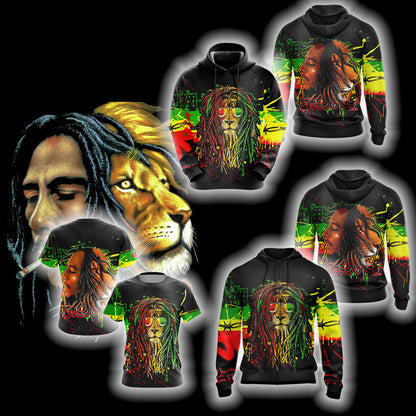 Bob Marley x Lion Unisex 3D T-shirt