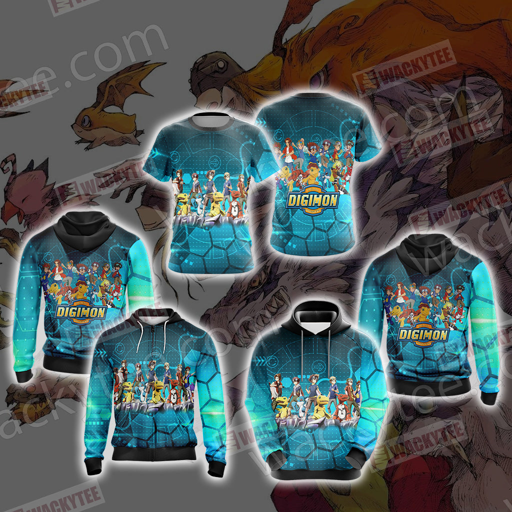 Digimon New Collection Unisex 3D T-shirt