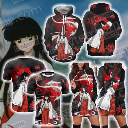 Inuyasha and Kikyo New Look 3D T-shirt
