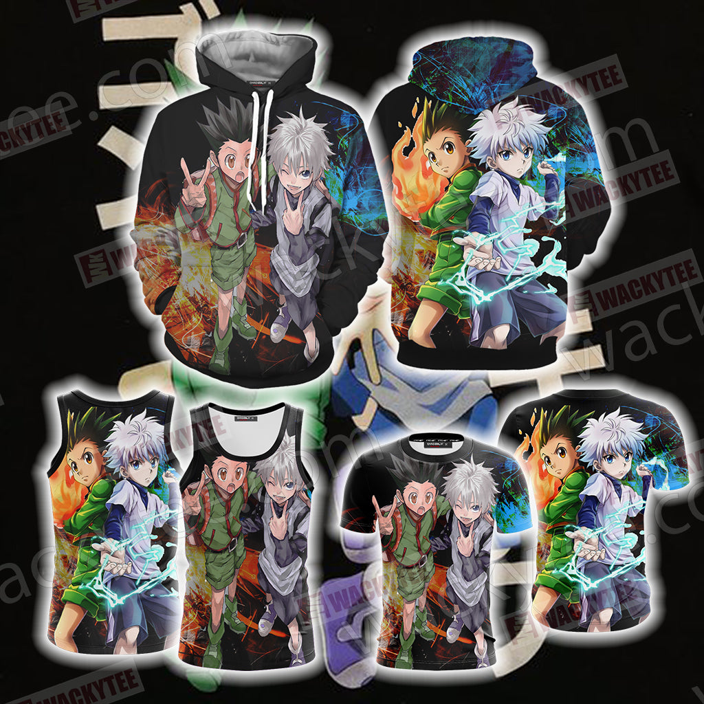 Hunter x Hunter Gon And Killua 3D T-shirt