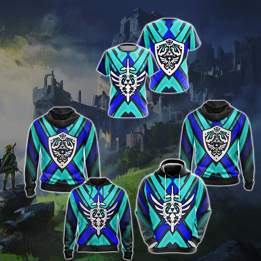 Legend of Zelda Unisex 3D T-shirt