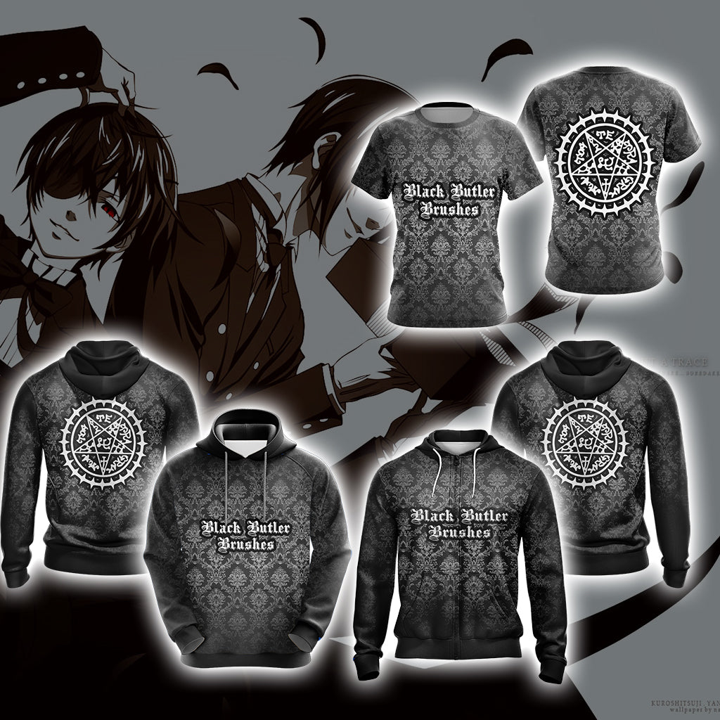 Kuroshitsuji Unisex 3D T-shirt