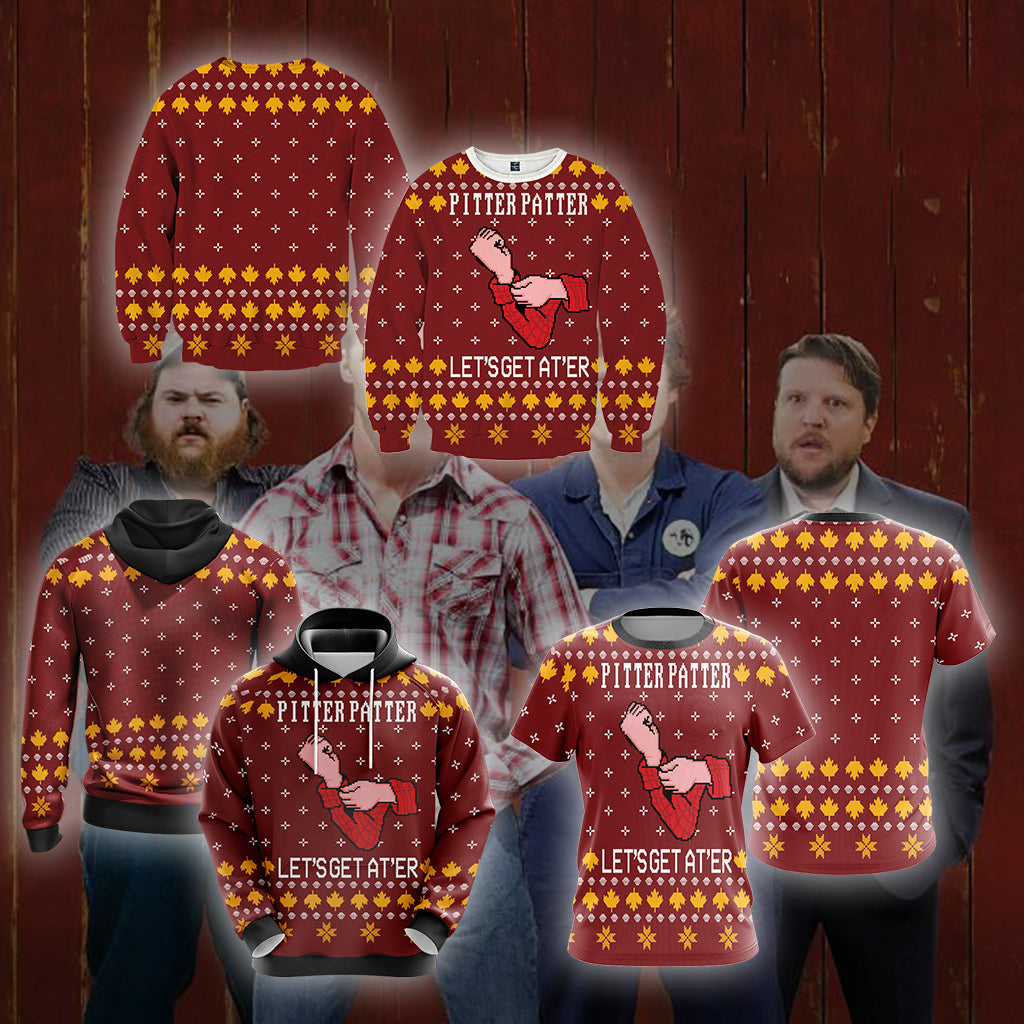 Letterkenny Knitting Style Unisex 3D T-shirt
