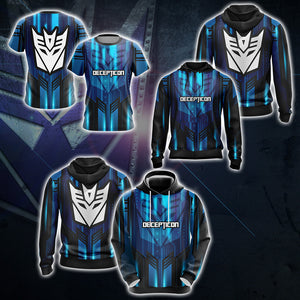 Transformers - Decepticon New Style Unisex 3D T-shirt   