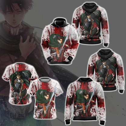Attack on Titan - Levi Unisex 3D T-shirt