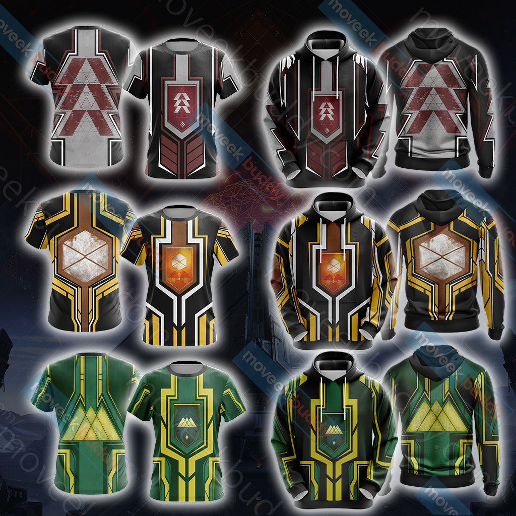 Destiny 2 New Unisex 3D T-shirt