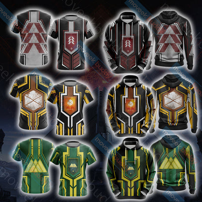 Destiny 2 New Unisex 3D T-shirt