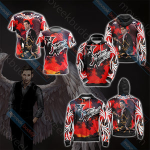 Lucifer New Version Unisex 3D T-shirt   