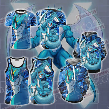Digimon ExVeemon Unisex 3D T-shirt