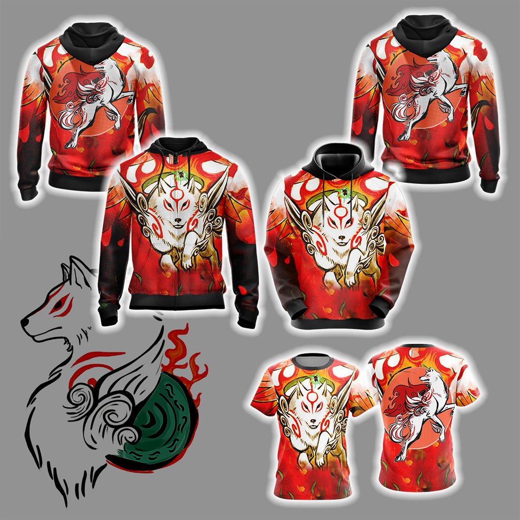 Okami Unisex 3D T-shirt