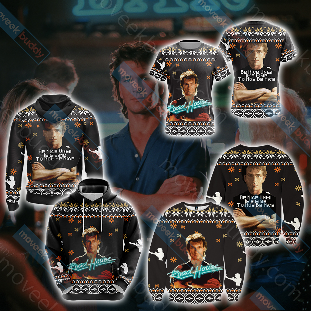 Road House Patrick Swayze Unisex 3D T-shirt