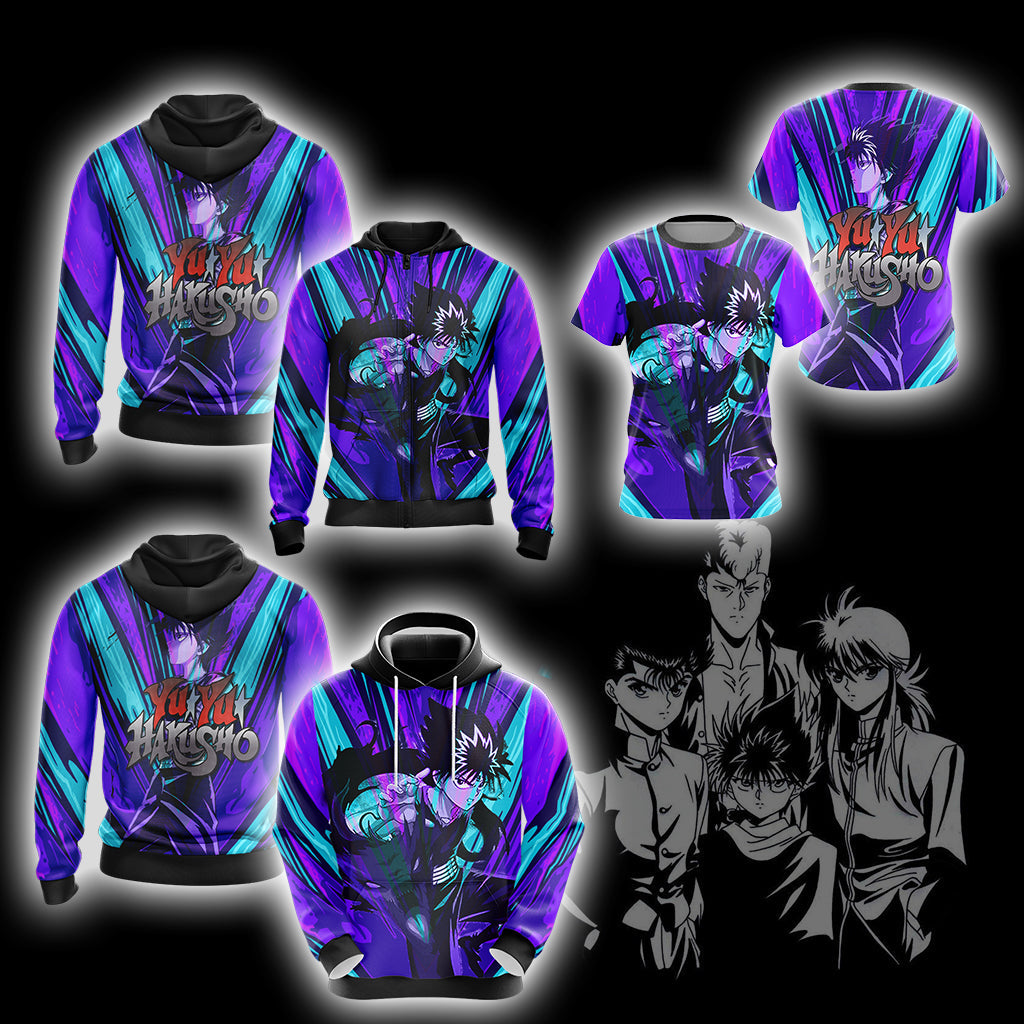 Yu Yu Hakusho - Hiei Unisex 3D T-shirt