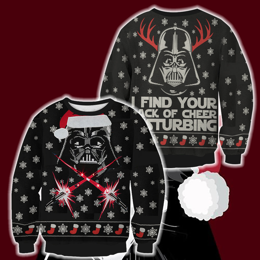 Star Wars Snow Flake Unisex 3D Sweater