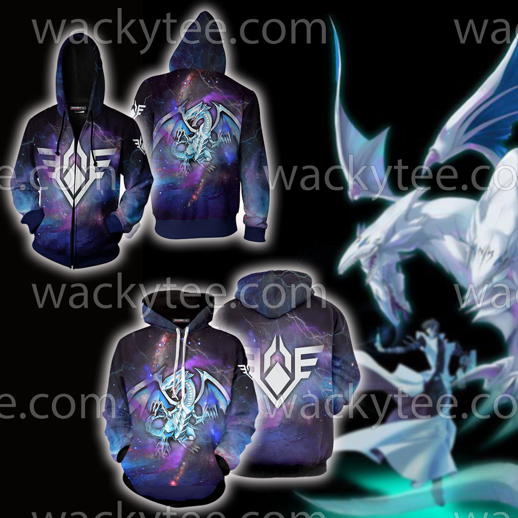 Yu Gi Oh! Blue-Eyes White Dragon Cosplay T-shirt