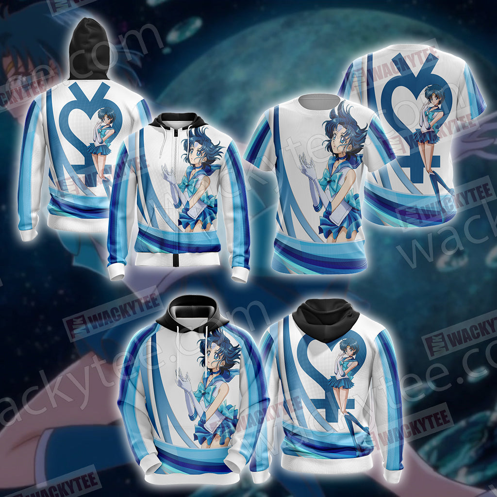 Sailor Moon - Sailor Mercury New 3D T-shirt