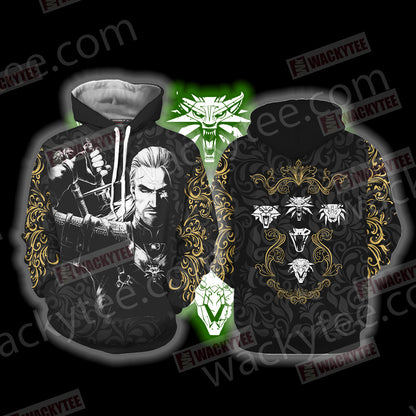 The Witcher - Witcher Sign 3D T-shirt Hoodie
