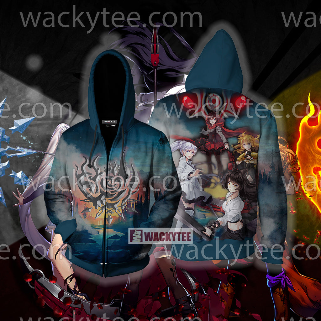 RWBY New Look 3D Hoodie