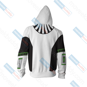 Danny Phantom: Danny Fenton Cosplay Zip Up Hoodie Jacket   