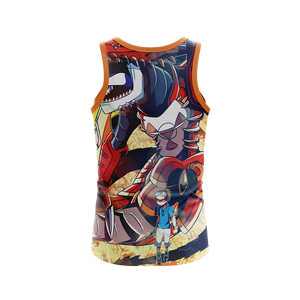 Digimon - Takato And Gallantmon Unisex 3D Tank Top   