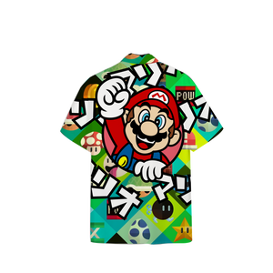 Mario Japan Unisex Hawaiian Shirt   