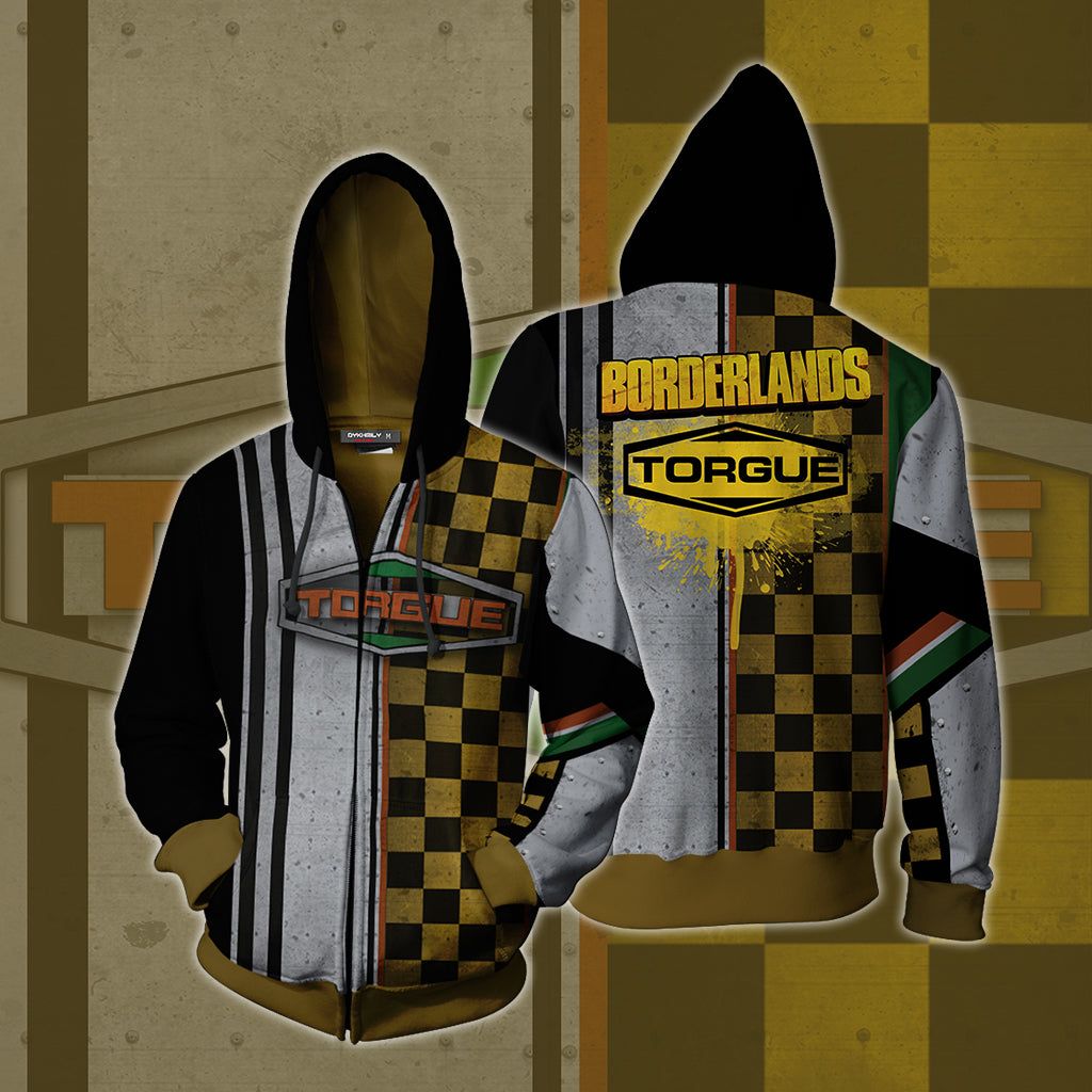 Borderlands Torgue Explosiveness 3D Hoodie Zip Hoodie