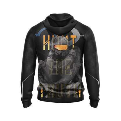 Halo Hunt The Truth Unisex 3D T-shirt