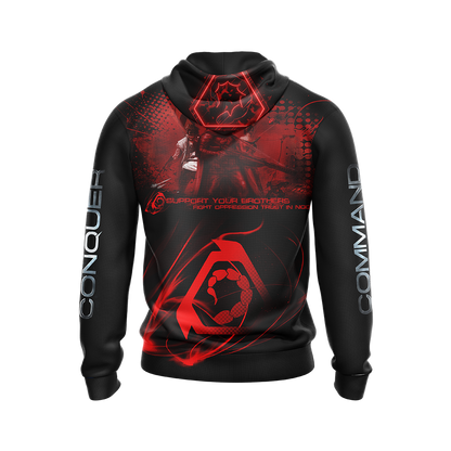 Command & Conquer - Brotherhood of Nod Unisex 3D T-shirt