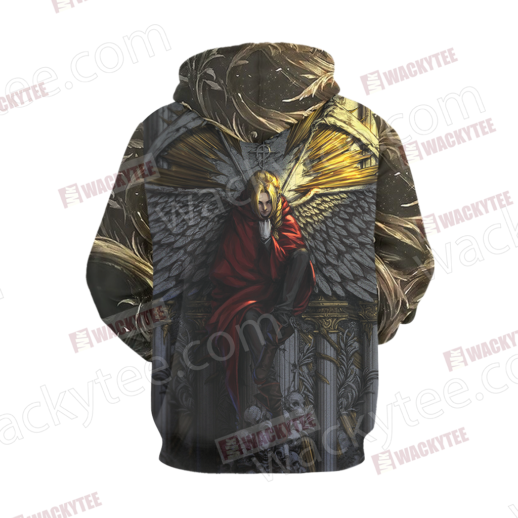 Fullmetal Alchemist Edward Elric Unisex 3D T-shirt