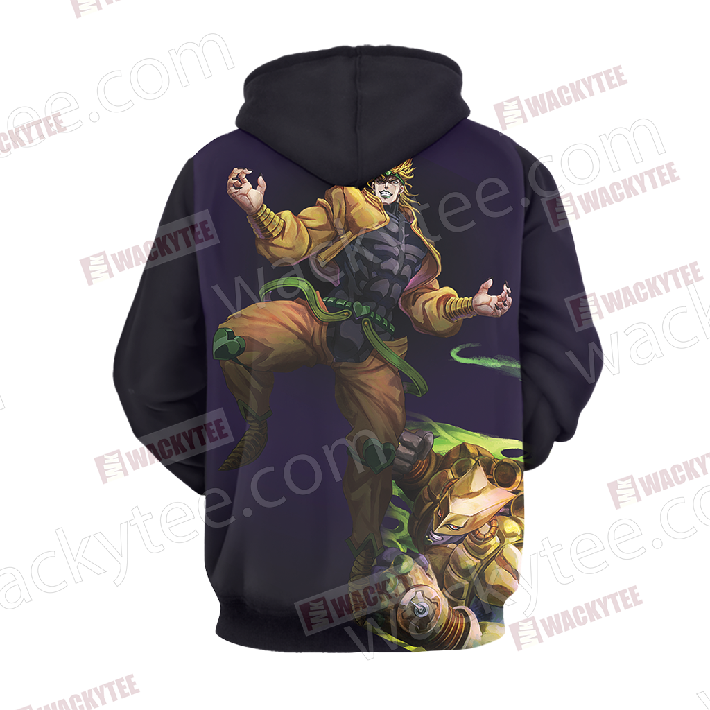 Jojo’s Bizarre Adventure Dio Brando And The World 3D T-shirt
