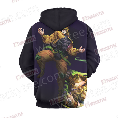 Jojo’s Bizarre Adventure Dio Brando And The World 3D T-shirt