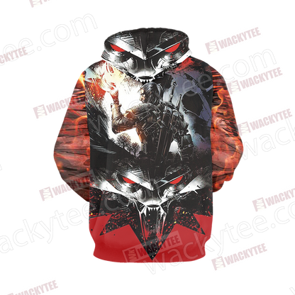 The Witcher 3 Wild Hunt Geralt 3D T-shirt