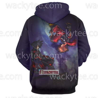 Kingdom Hearts Vanitas And Sora 3D T-shirt