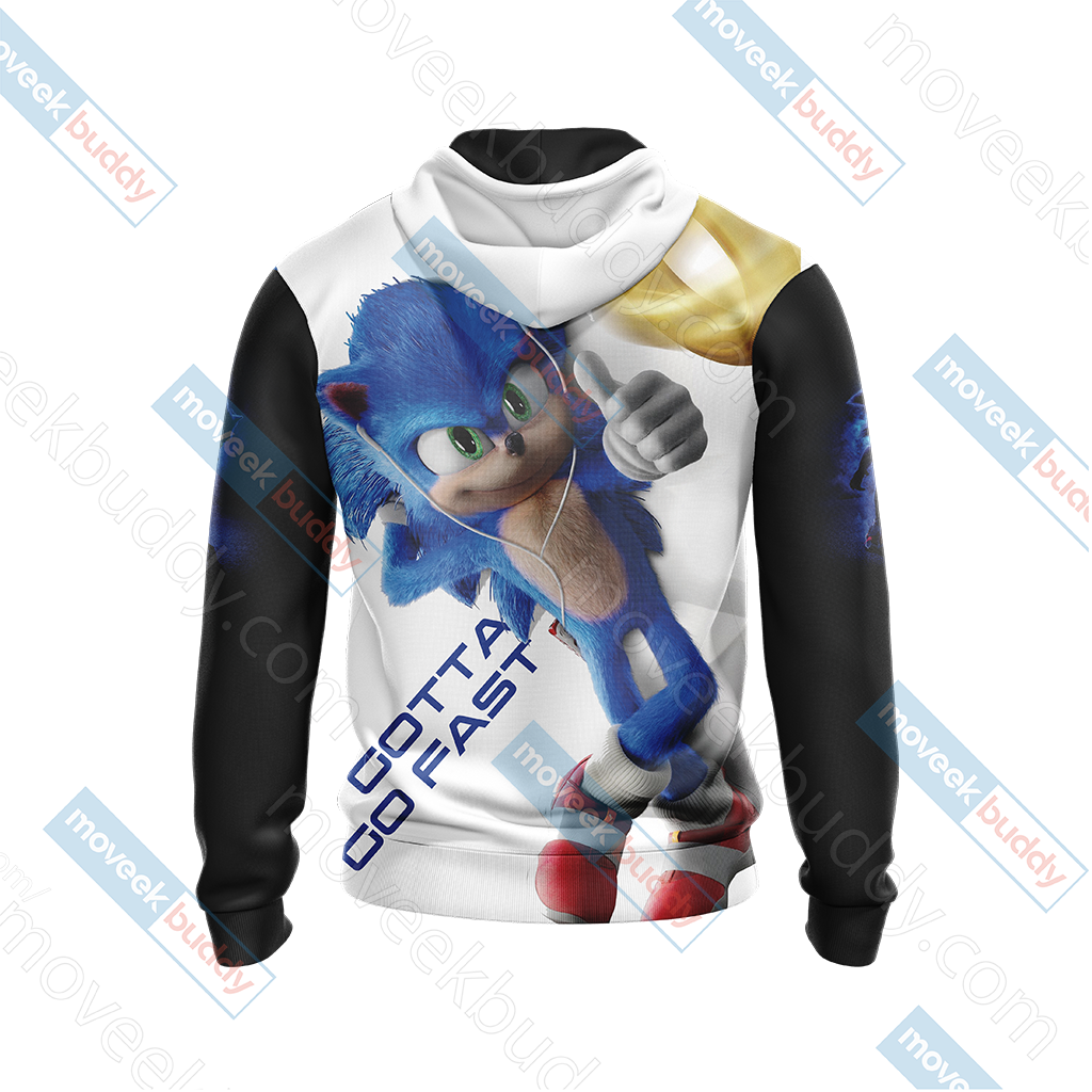 Sonic the Hedgehog (2020) Unisex 3D T-shirt   