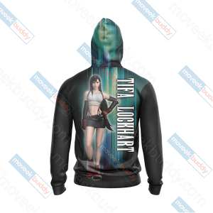 Final Fantasy VII - Tifa Lockhart Unisex Zip Hoodie T-shirt Pullover Hoodie   