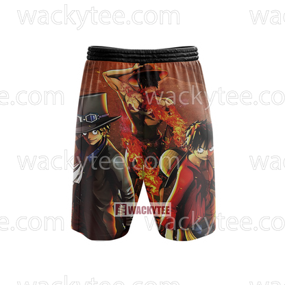 One Piece: Luffy - Ace - Sabo 3D T-shirt