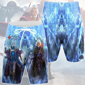 Magic: The Gathering Urza Video Game All Over Printed T-shirt Tank Top Zip Hoodie Pullover Hoodie Hawaiian Shirt Beach Shorts Joggers