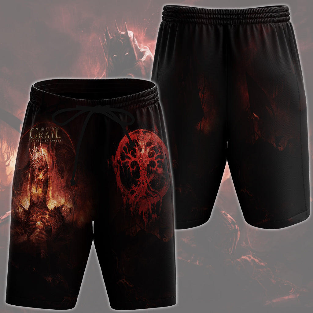 Tainted Grail: The Fall of Avalon Video Game All Over Printed T-shirt Tank Top Zip Hoodie Pullover Hoodie Hawaiian Shirt Beach Shorts Joggers Beach Shorts