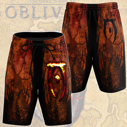 The Elder Scrolls IV: Oblivion Video Game All Over Printed T-shirt Tank Top Zip Hoodie Pullover Hoodie Hawaiian Shirt Beach Shorts Joggers Beach Shorts